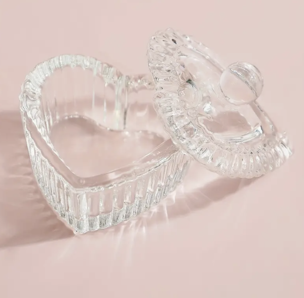 Cristal en forma de corazón